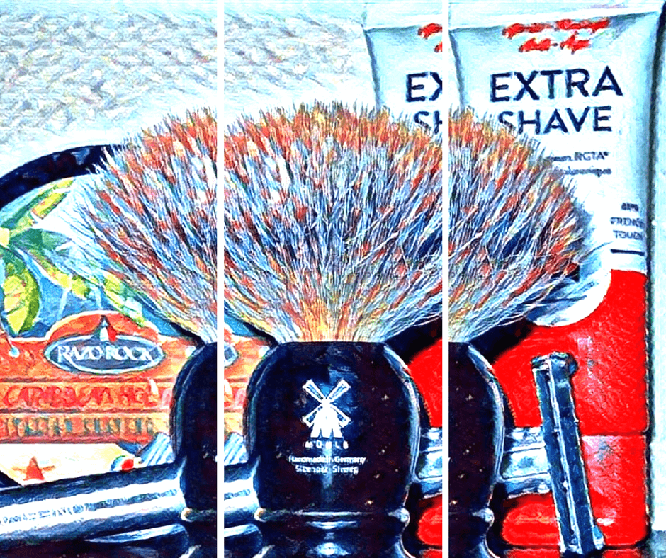 Extra-Shave, Après-rasage vu et testé par rasage traditionnel