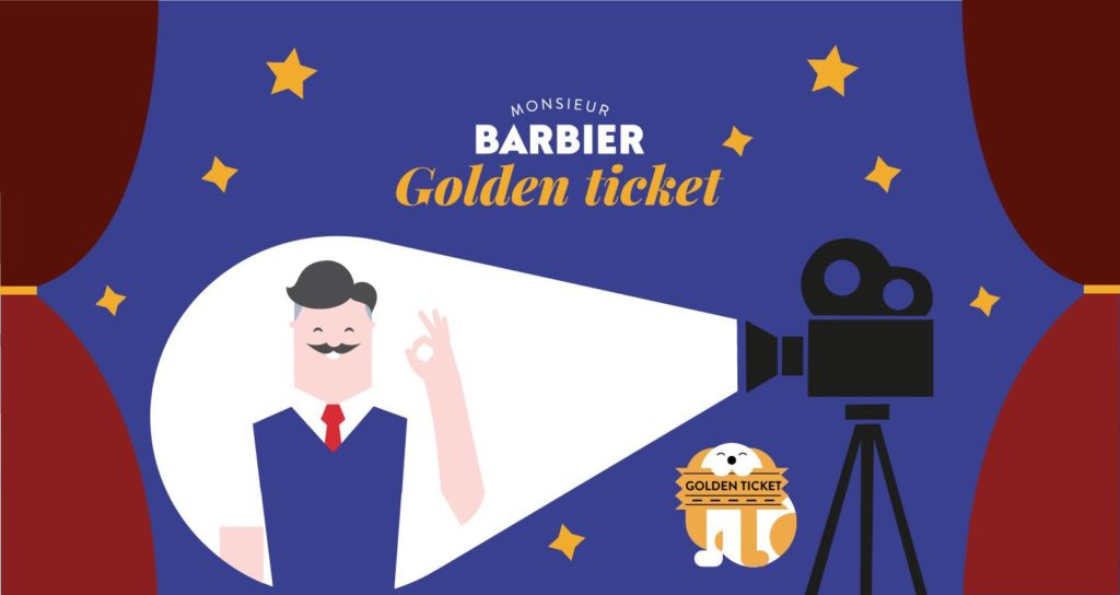 Ugly dolls golden ticket monsieur barbier